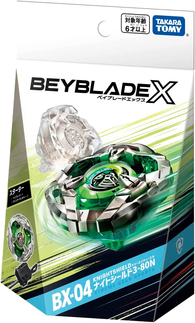 BEYBLADE X BX-04 Knight Shield Starter