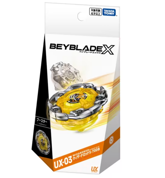 RESTOCKED MARCH PRE ORDER BEYBLADE UX-03 Wizard Rod Booster BACK ORDER