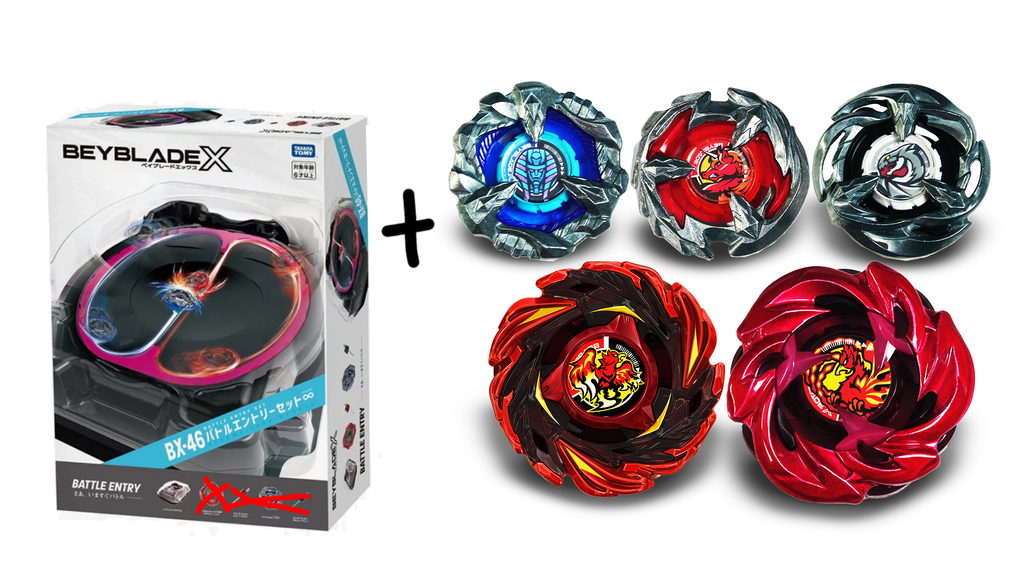 LAST ONE Beyblade X YGGDRASIL INFINITY BUNDLE ( Phoenix Flare