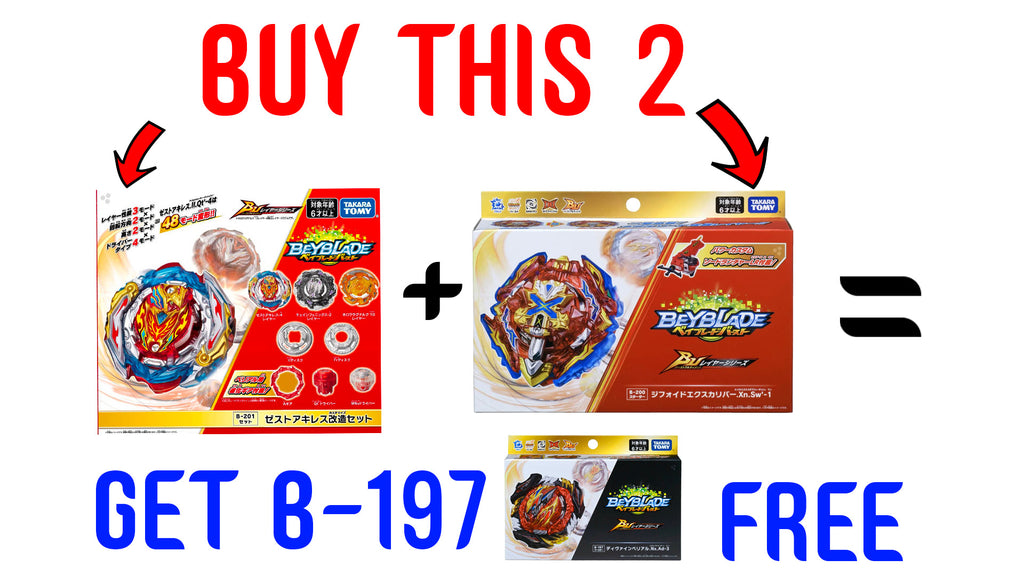IN STOCK Beyblade Burst BU B-200 XIPHOID XCALIBUR + Beyblade Burst