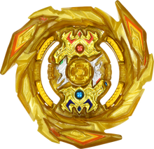 Load image into Gallery viewer, BRAND NEW GOLD B-00 BRAVE SOLOMON 1D BEYBLADE BURST RARE GOLD PRIZE LAYER RARE GET BEY, SEALED
