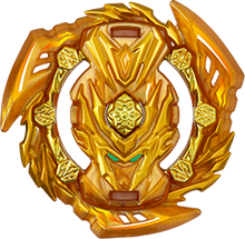Load image into Gallery viewer, SOLD OUT BRAND NEW GOLD B-00 B-00 Slash Valkyrie Goku Layer Gold Turbo Ver. SEALED NIB. FREE BEYBLADE X STICKER
