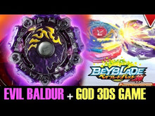 Load and play video in Gallery viewer, BEYBLADE BURST B-00 GOD PURPLE BALDUR BUMPER BITE - BRAND NEW
